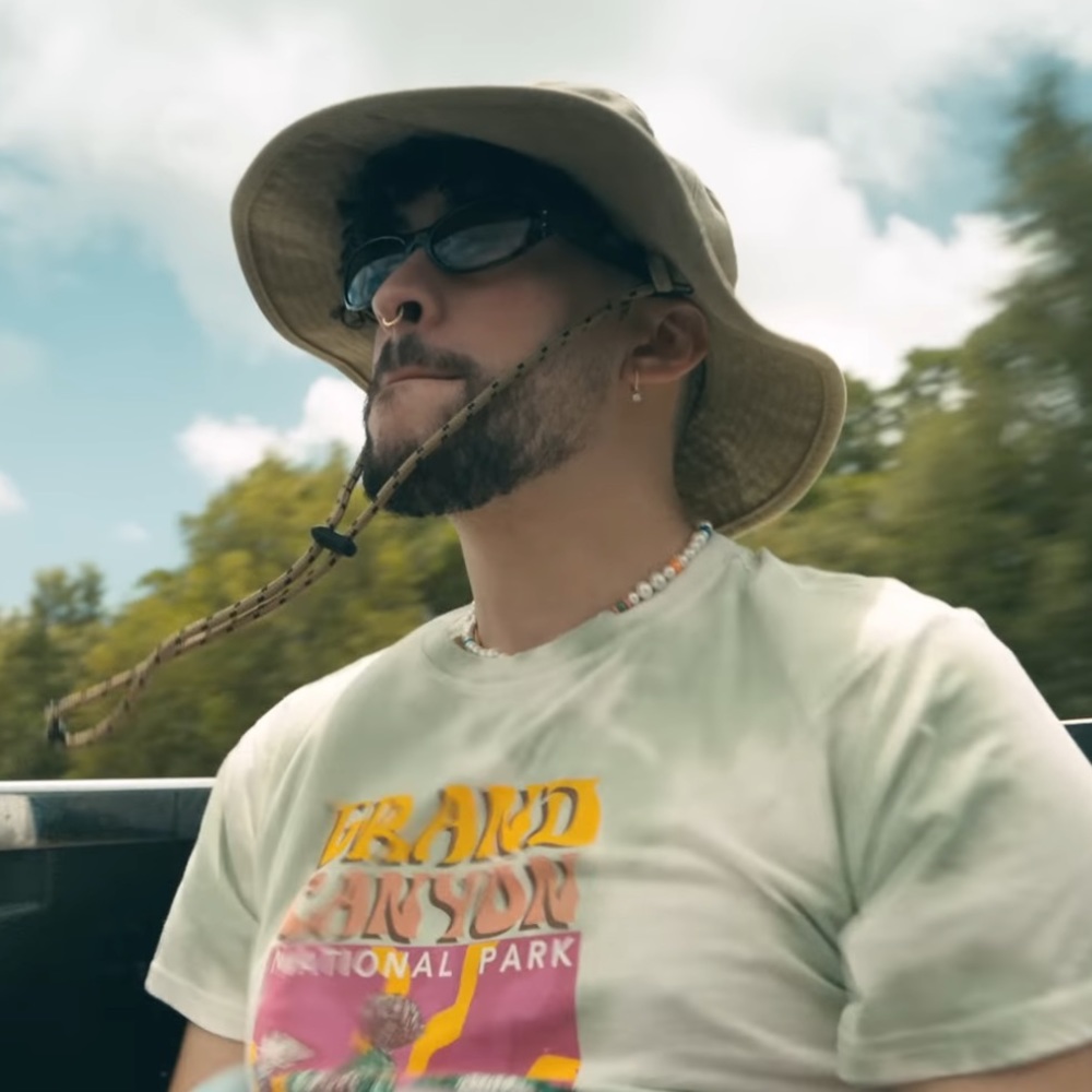 New - Bad Bunny crop top from Moscow Mule Video ! Grand Canyon National Park